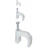 Скоба 30мм IEK круглая пластиковая - USK10-30-100